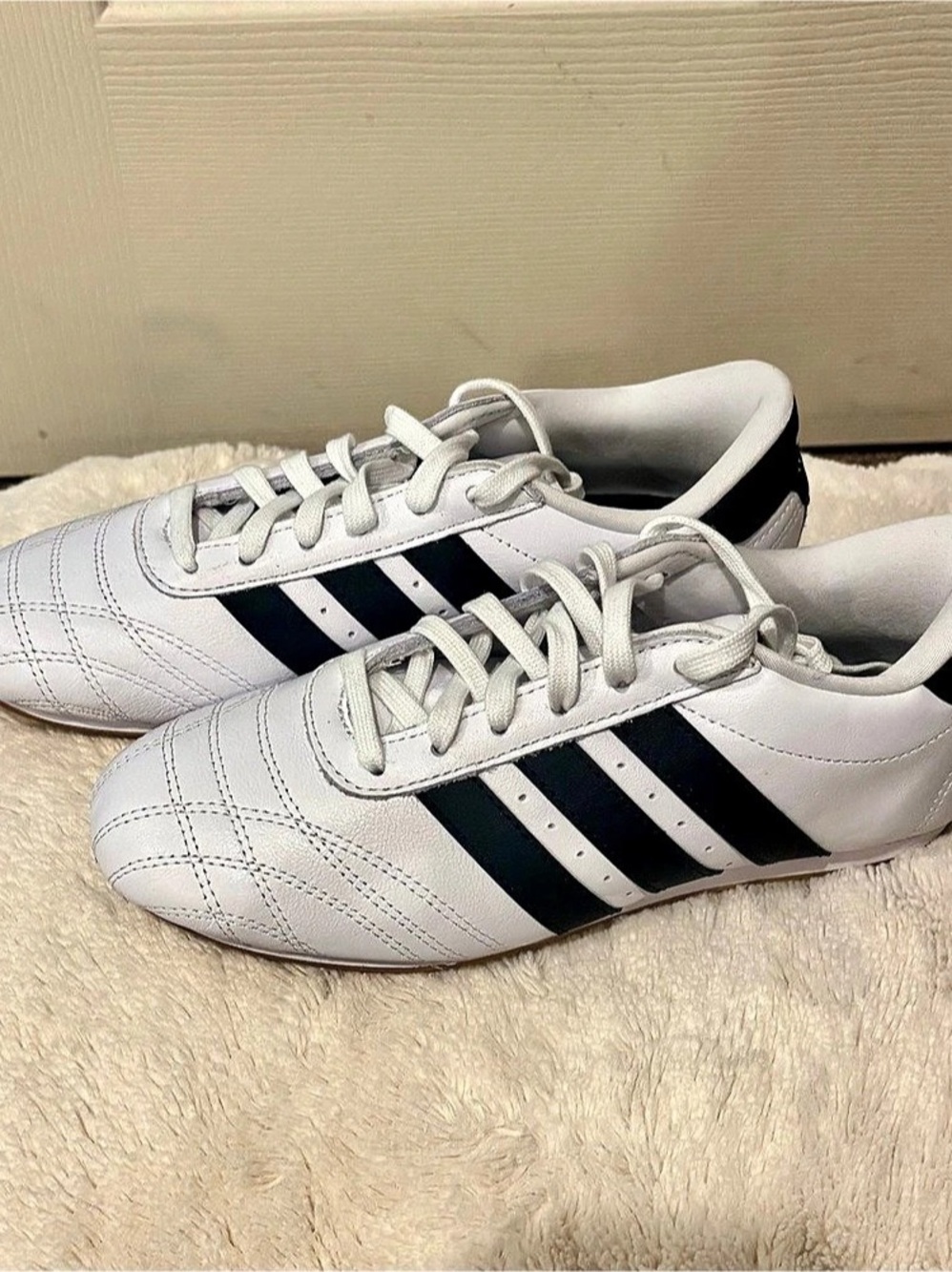 adidas Taekwondo Lace W Women's Sneakers White & Black US 6